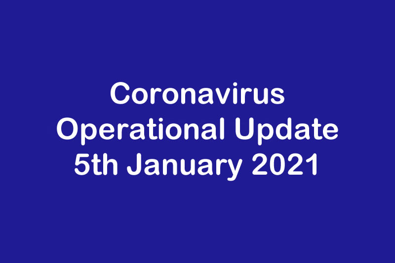 Operational Update for Coronavirus COVID 19 & Ecotec Windows