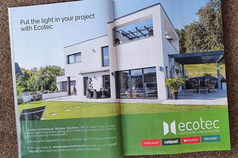 Ecotec Windows Advert Campaign In Yorkshire Life