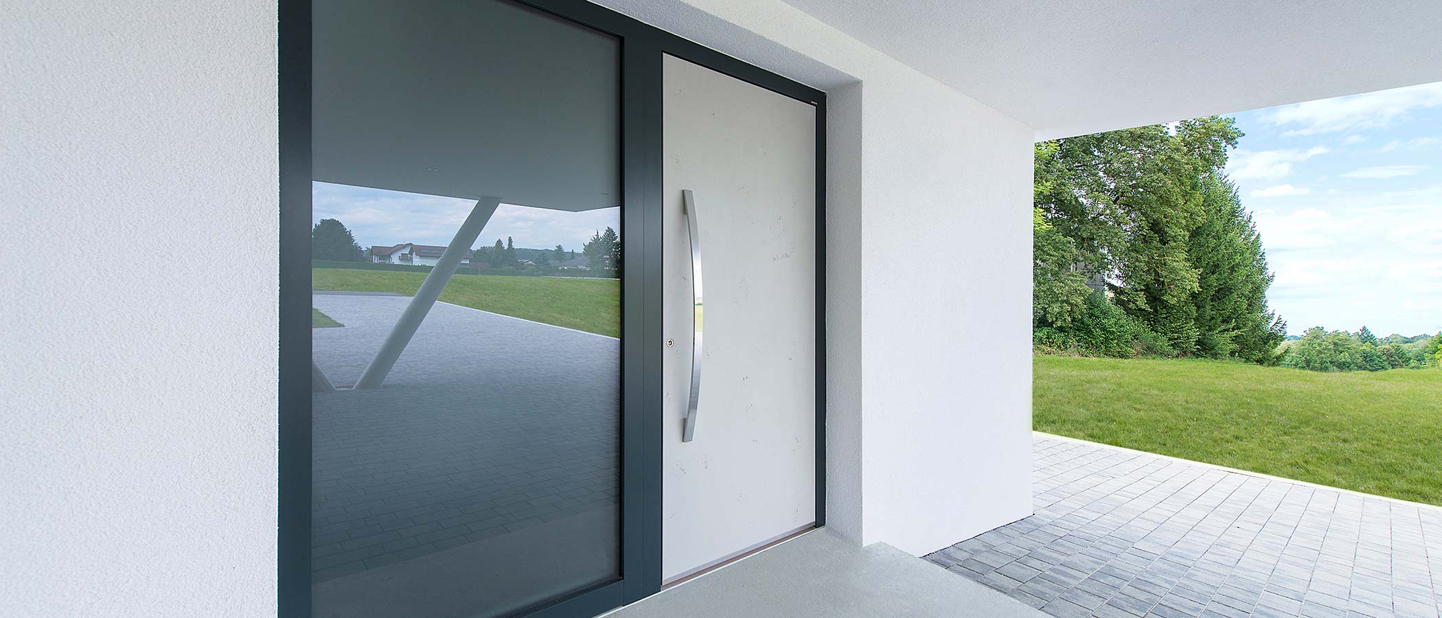 Aluminium Entrance Doors