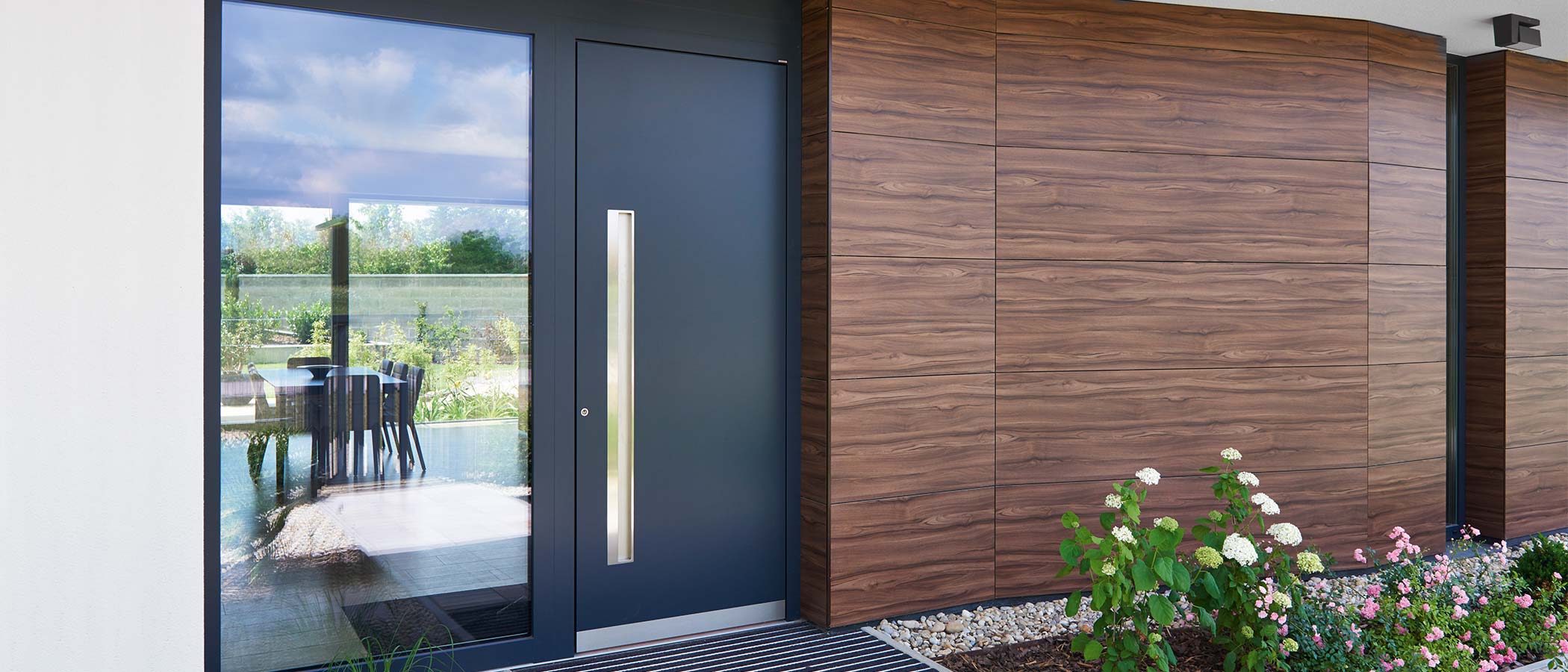 Timber/Aluminium Entrance Doors