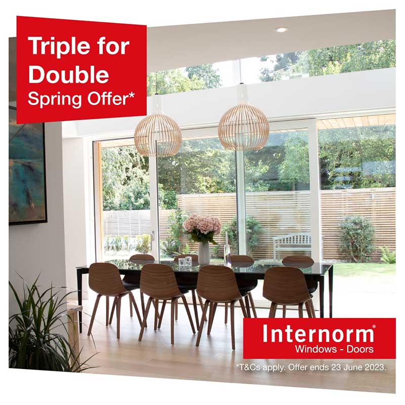 Internorm - Triple for Double! Internorm - Triple for Double!