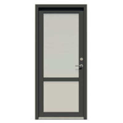 Entrance door - 2 glass panes