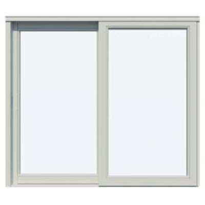 Sliding patio door - 2 glass panes