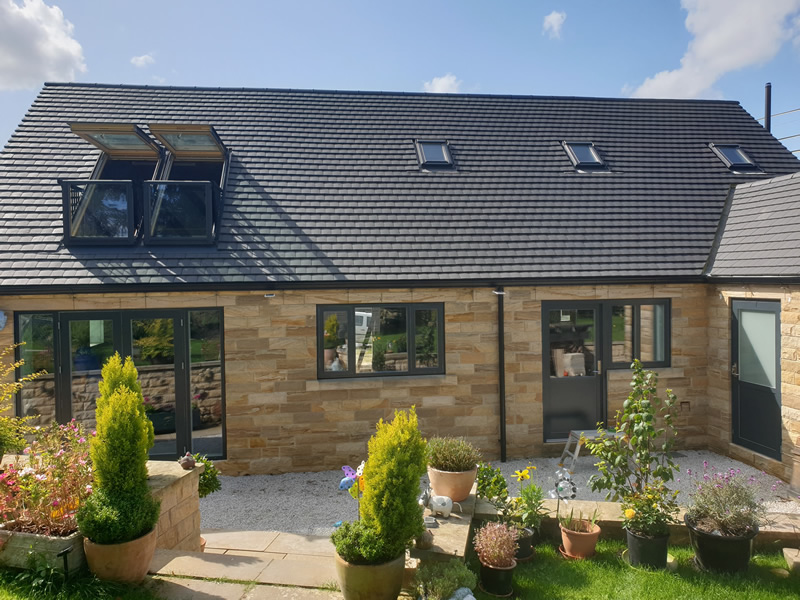 New Build Triple Glazed Windows Development Chesterfield