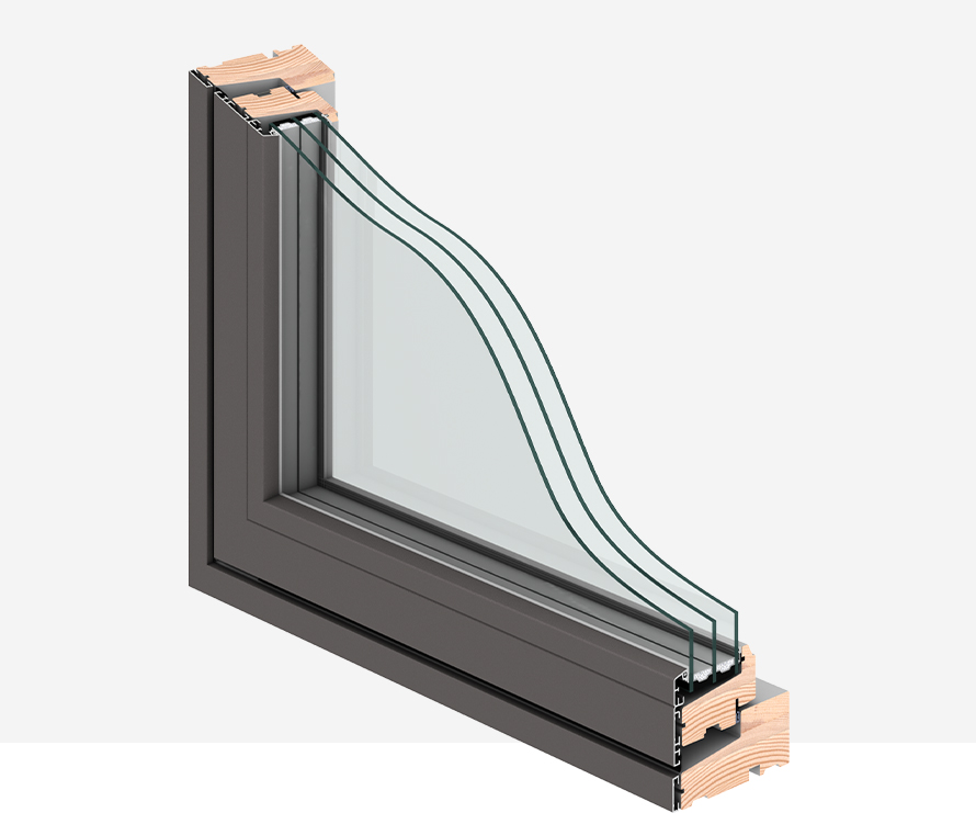 VELFAC Ribo with aluminium exterior