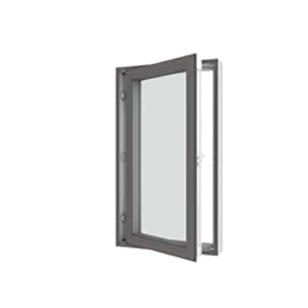 Side-guided window