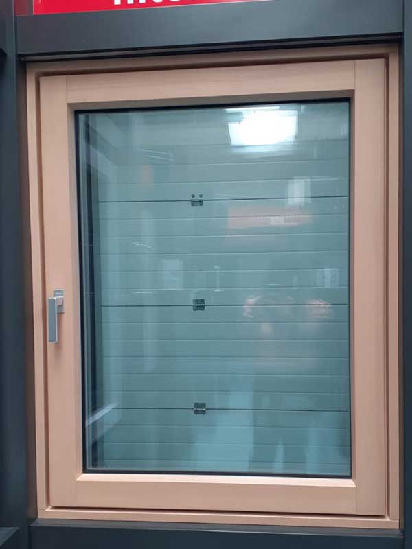 Contemporary Internorm aluminium clad timber tilt & turn window Contemporary Internorm aluminium clad timber tilt & turn window