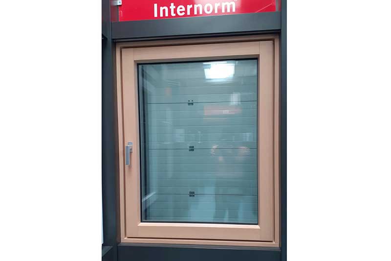 Contemporary Internorm Aluminium Clad Timber Tilt & Turn Window